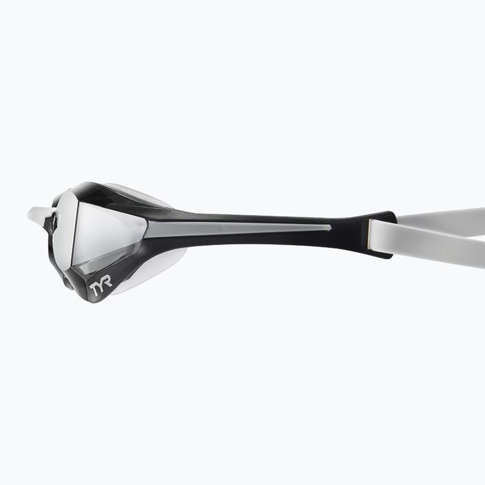 Очила за плуване TYR Tracer-X Elite Racing дим/бяло LGTRXEL_072 2