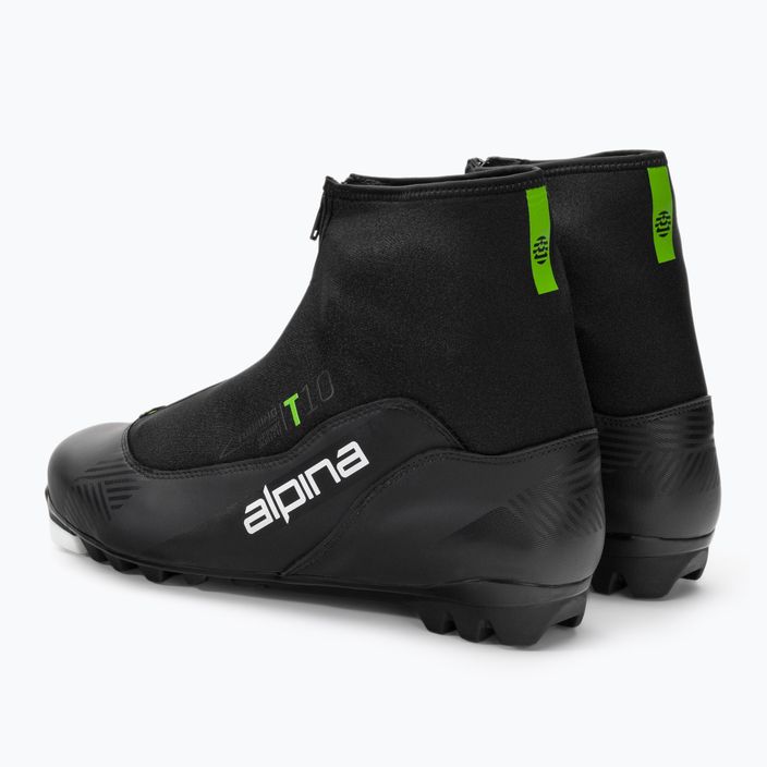 Мъжки обувки за ски бягане Alpina T 10 black/green 3