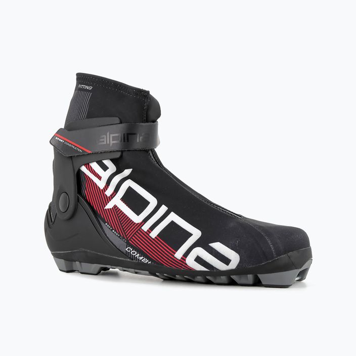 Мъжки обувки за ски бягане Alpina N Combi black/white/red 12