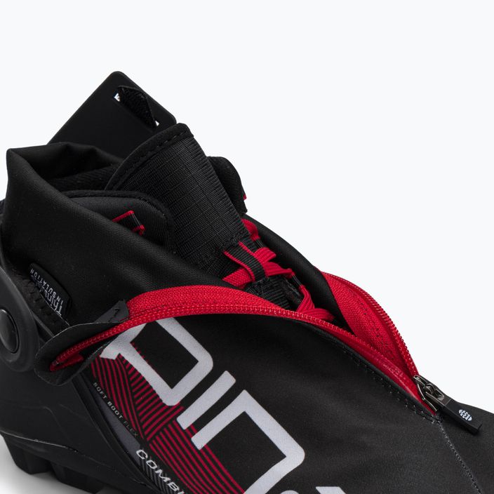 Мъжки обувки за ски бягане Alpina N Combi black/white/red 11
