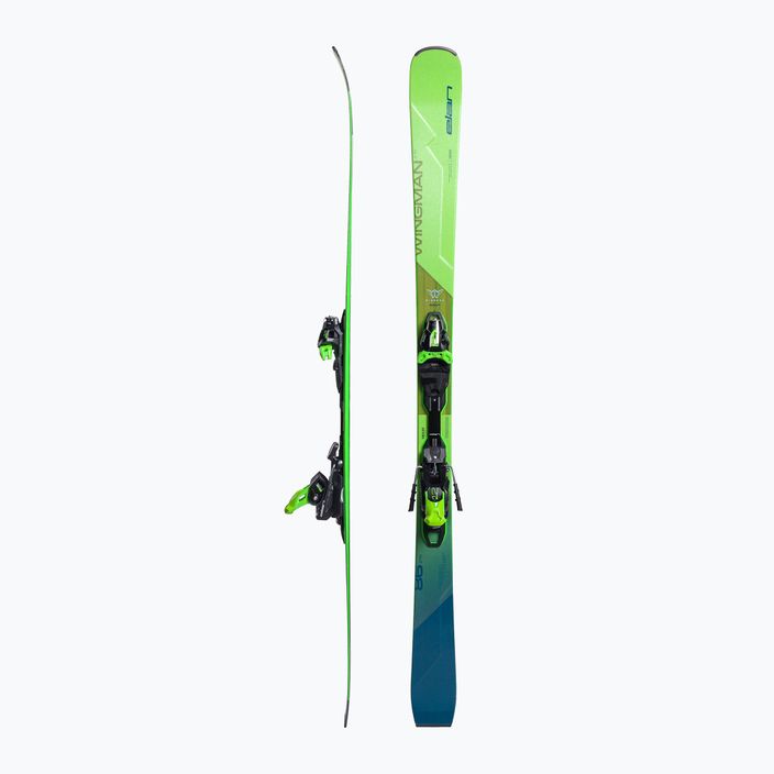 Elan Wingman 86 CTI Fusion X + EMX 12 мъжки ски за спускане зелени ABAHBR21 2