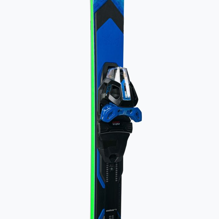Elan Ace SCX Fusion + EMX 12 ски за спускане зелено сини AAJHRC21 6