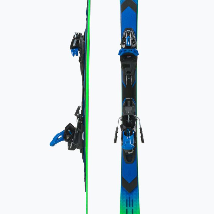 Elan Ace SLX Fusion + EMX 12 ски за спускане зелено-сини AAKHRD21 5