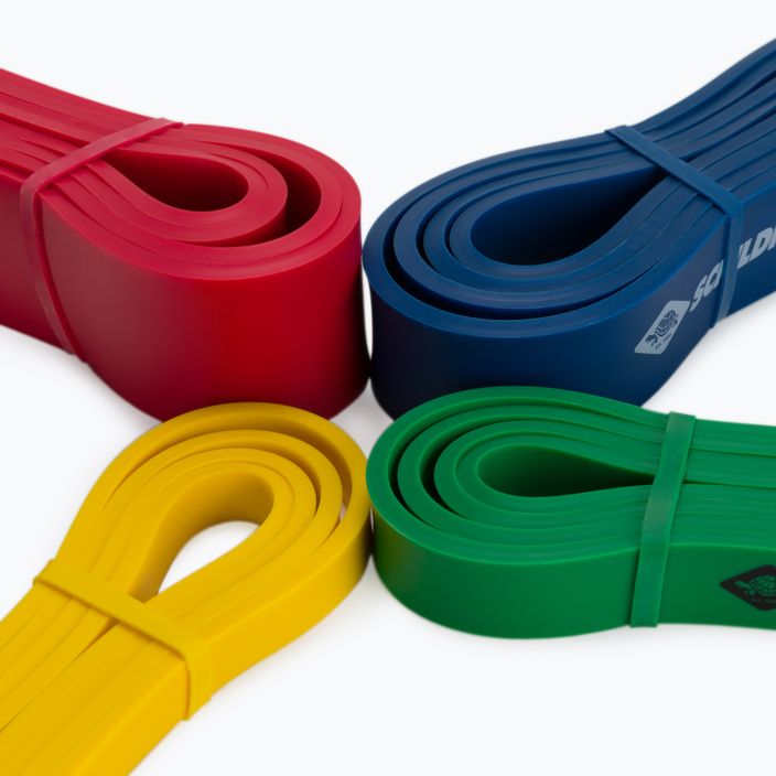 Ластици за упражнения Schildkröt комплект от 4 Super BAND цветни 960229 6