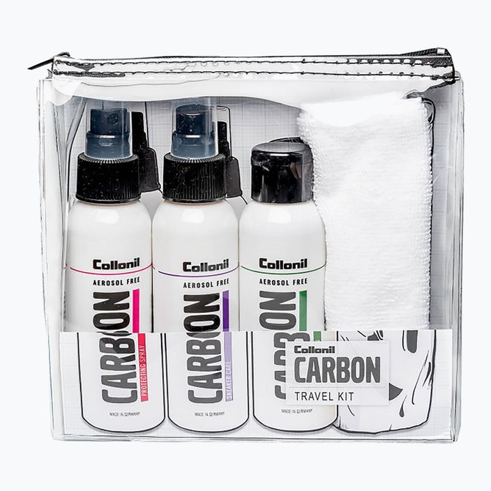 Комплект за грижа за обувки за пътуване Collonil Carbon Lab