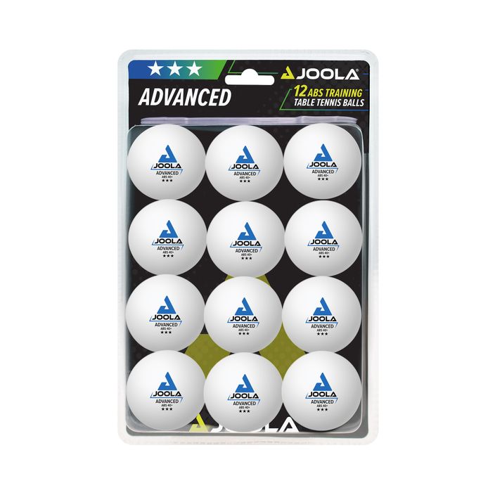 JOOLA Advanced Training 40+ топчета за тенис на маса 12 бр. бели 2