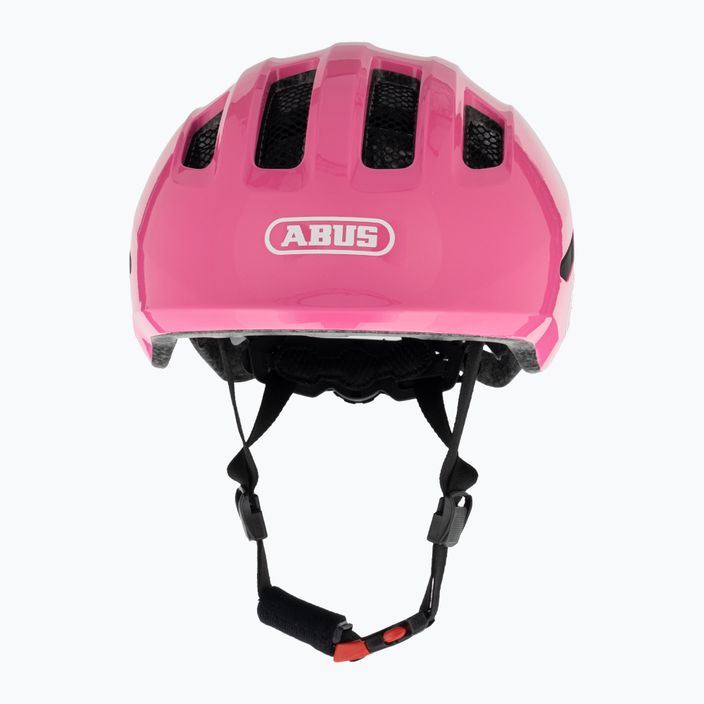 Детска велосипедна каска ABUS Smiley 3.0 shiny pink 2