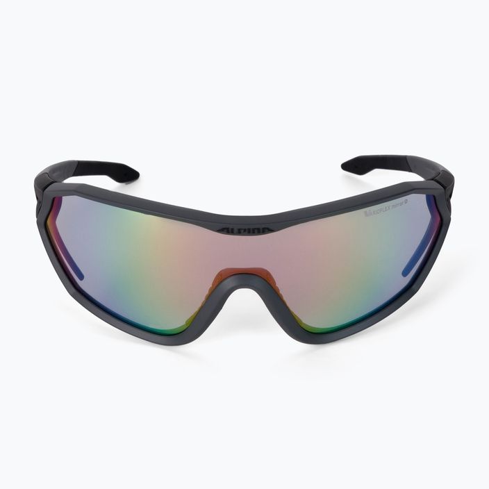 Очила за велосипеди Alpina S-Way VM coal matt black/rainbow mirror 3