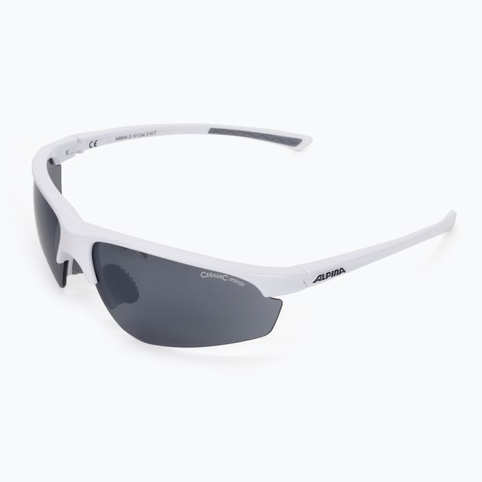 Очила за велосипеди Alpina Tri-Effect 2.2 white/black mirror/clear/orange mirror 5