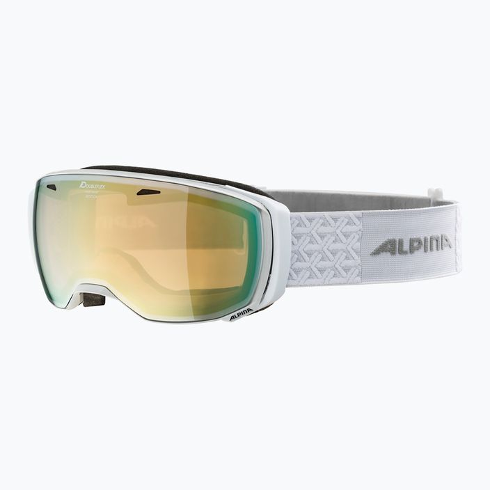 Очила за ски Alpina Estetica Q-Lite pearlwhite gloss/mandarin sph 6
