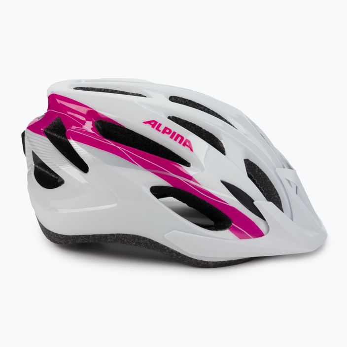 Велосипедна каска Alpina MTB 17 white/pink 3