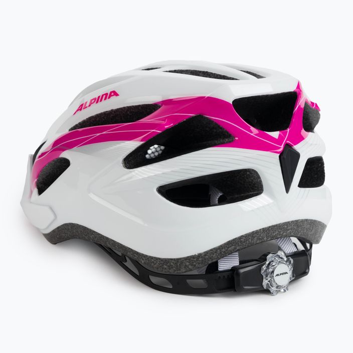 Велосипедна каска Alpina MTB 17 white/pink 4