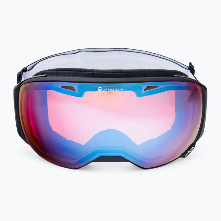 Очила за ски Alpina Big Horn QV-Lite black matt/blue sph 2