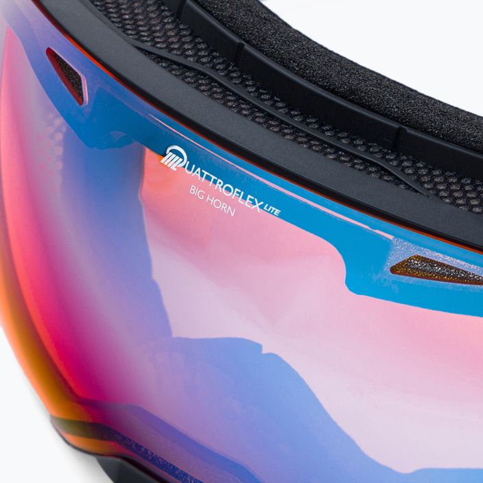 Очила за ски Alpina Big Horn QV-Lite black matt/blue sph 6
