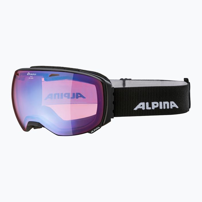 Очила за ски Alpina Big Horn QV-Lite black matt/blue sph 7