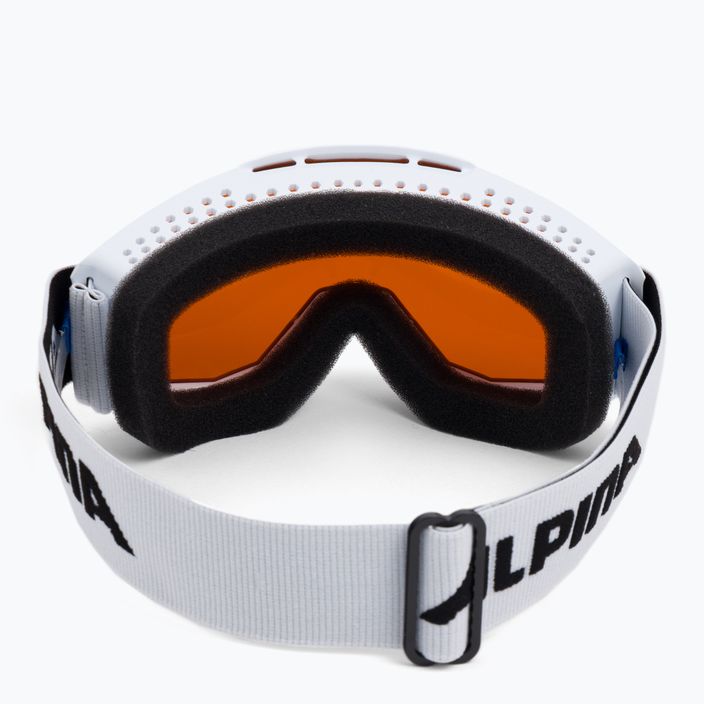Детски очила за ски Alpina Piney white matt/orange 3