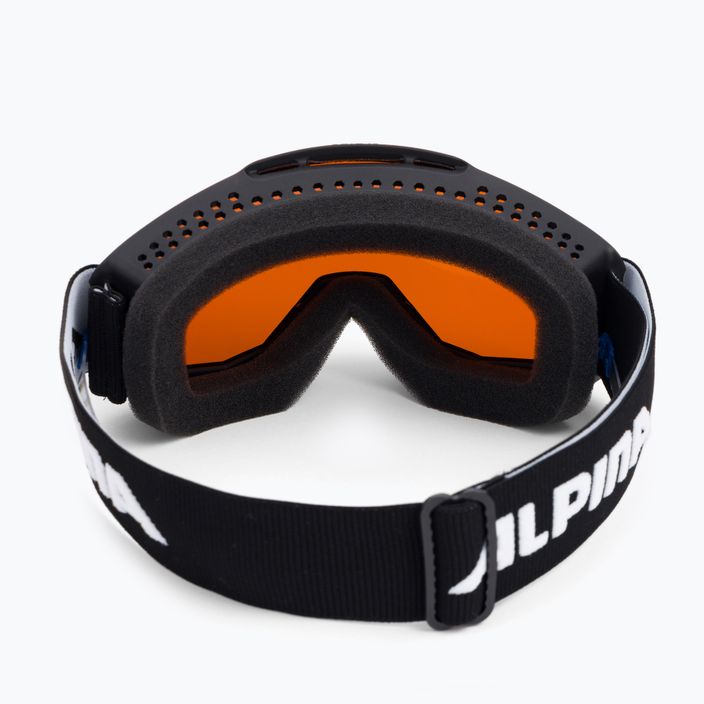 Детски очила за ски Alpina Piney black matt/orange 3