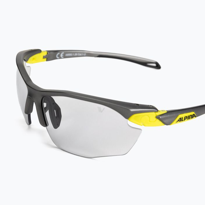 Очила за велосипеди Alpina Twist Five Hr V tin matt neon yellow/black 5
