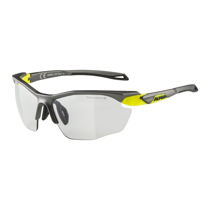Очила за велосипеди Alpina Twist Five Hr V tin matt neon yellow/black 6