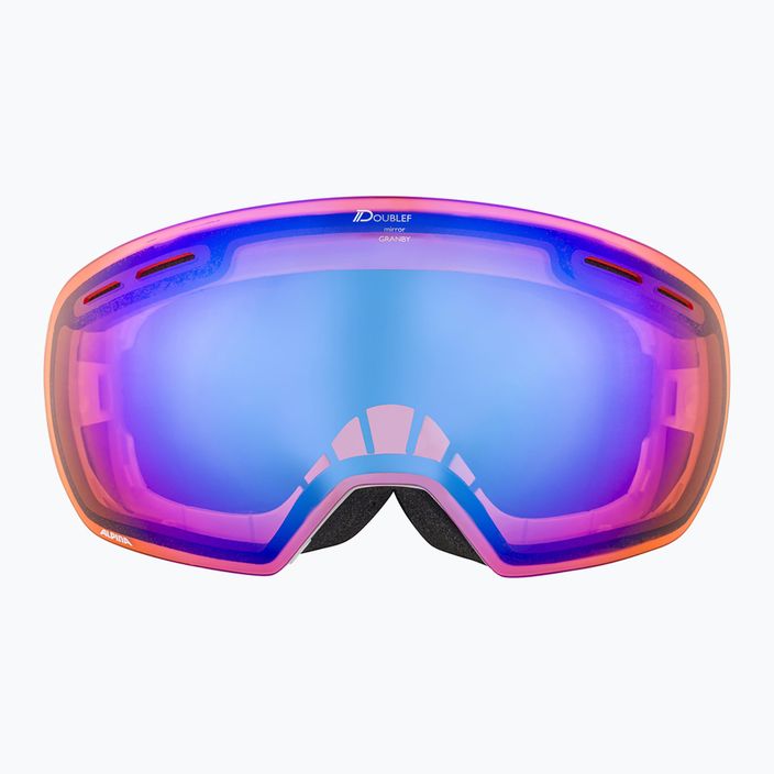 Очила за ски Alpina Granby Q-Lite white gloss/blue sph 7