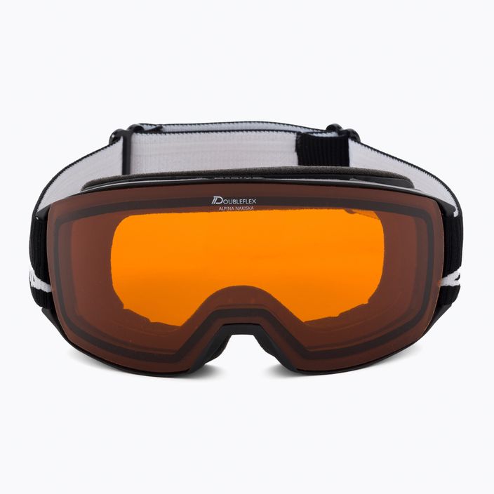 Очила за ски Alpina Nakiska black matt/orange 2