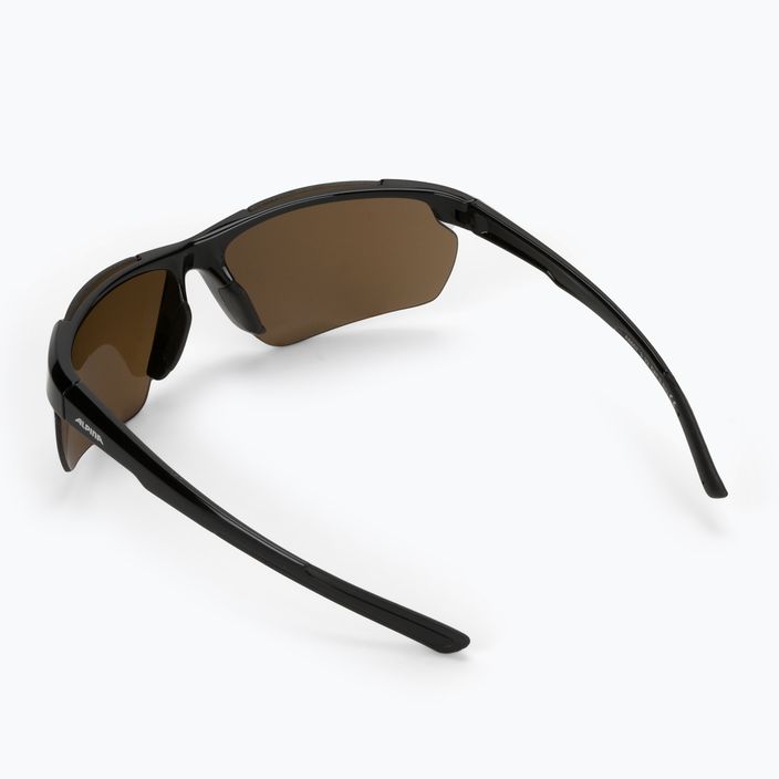 Очила за велосипеди Alpina Defey HR black matte / white / black 2