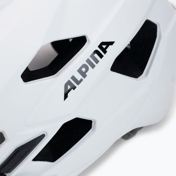 Велосипедна каска Alpina Anzana white matte 5