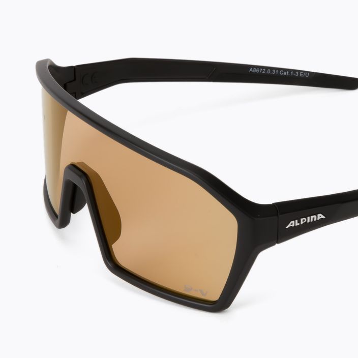 Очила за велосипеди Alpina Ram Q-Lite V black  matt/red mirror 5