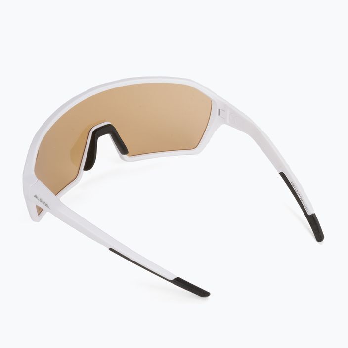 Очила за велосипеди Alpina Ram Q-Lite V white matt/blue mirror 2