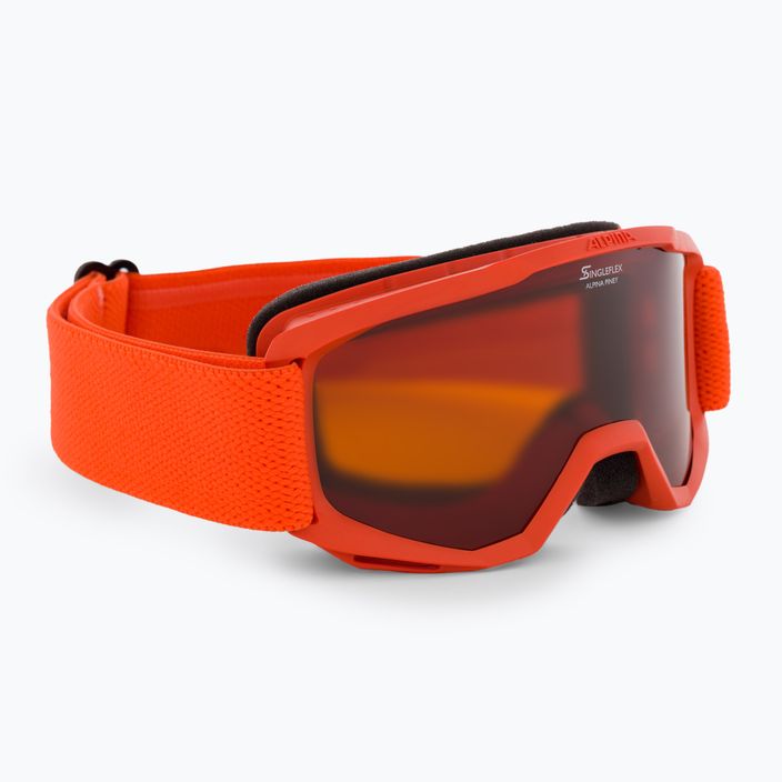 Детски очила за ски Alpina Piney pumpkin matt/orange