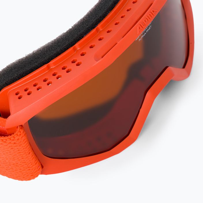Детски очила за ски Alpina Piney pumpkin matt/orange 5