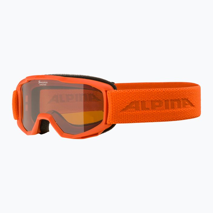 Детски очила за ски Alpina Piney pumpkin matt/orange 6