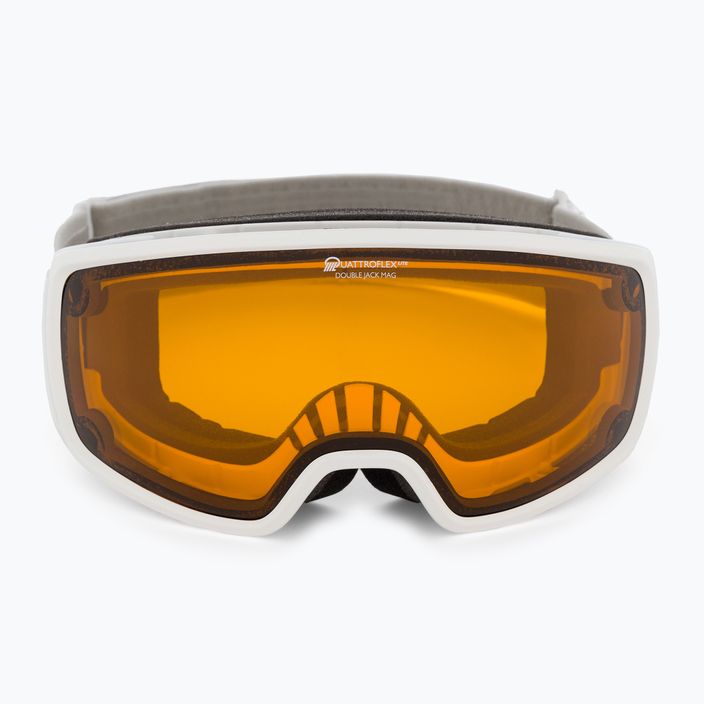 Очила за ски Alpina Double Jack Mag Q-Lite white gloss/mirror black 2