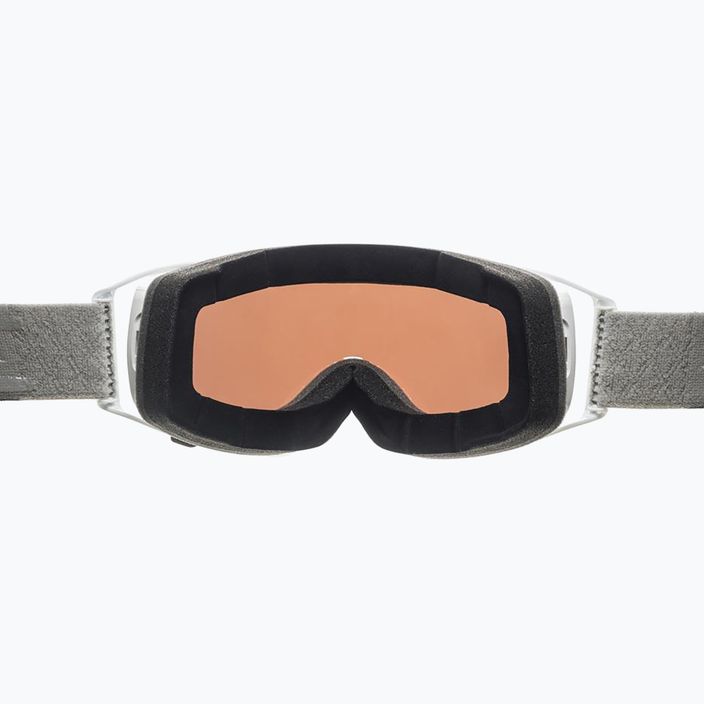 Очила за ски Alpina Double Jack Mag Q-Lite white gloss/mirror black 10