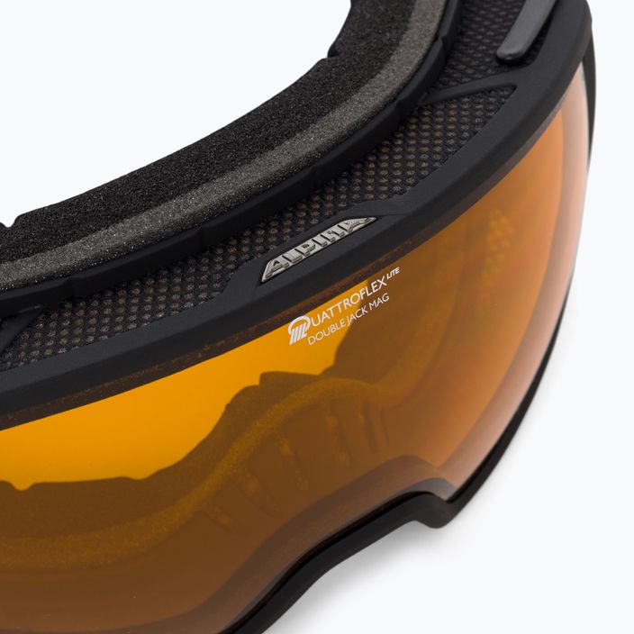 Очила за ски Alpina Double Jack Mag Q-Lite black matt/mirror black 5