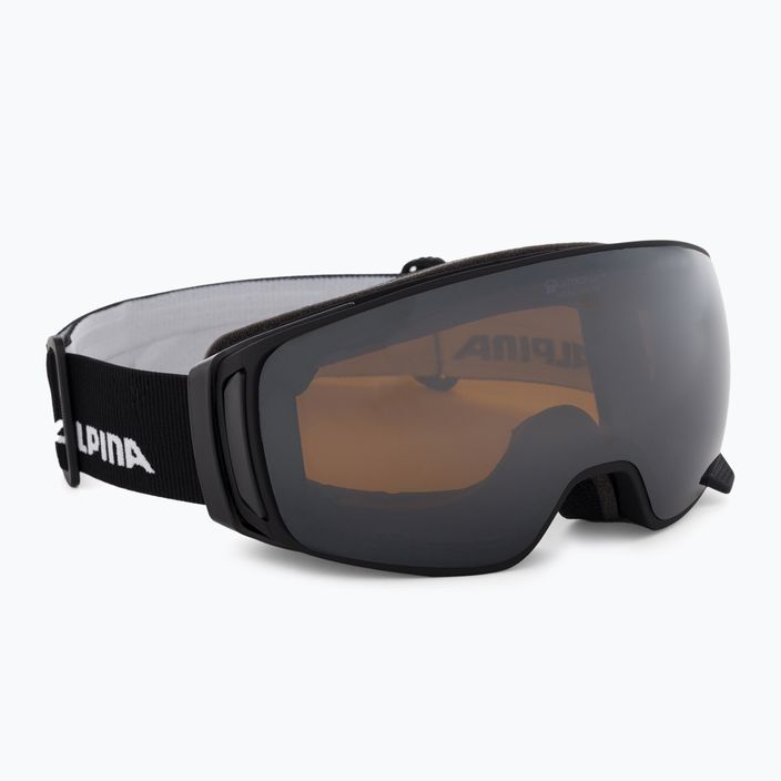 Очила за ски Alpina Double Jack Mag Q-Lite black matt/mirror black 6