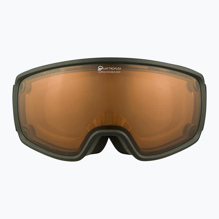 Очила за ски Alpina Double Jack Mag Q-Lite black/rose matt/mirror black 5