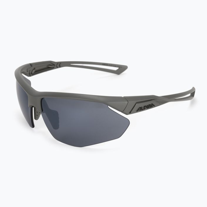 Очила за велосипеди Alpina Defey HR moon-grey matt/black mirror 5