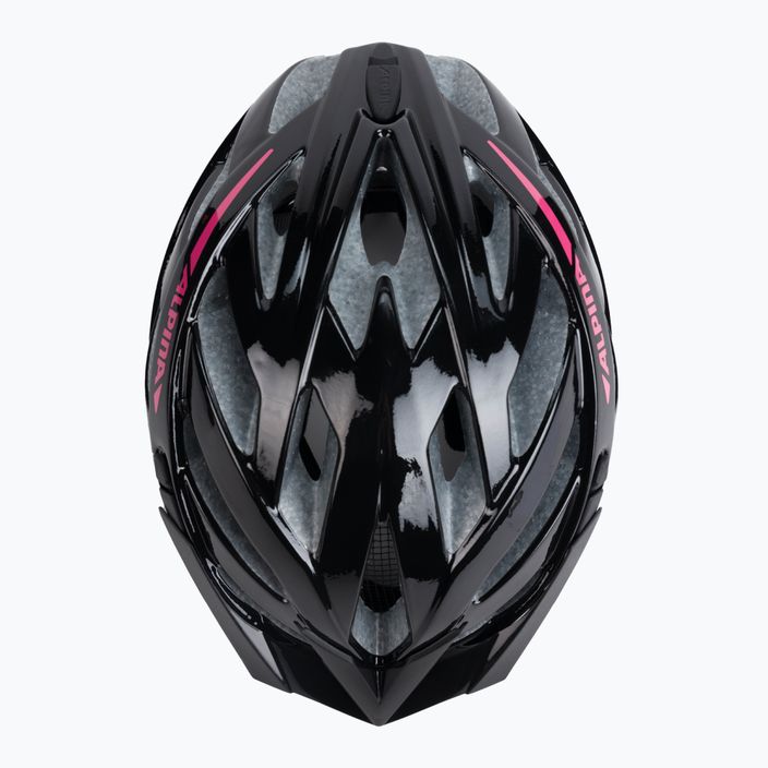 Велосипедна каска Alpina Panoma 2.0 black/pink gloss 6
