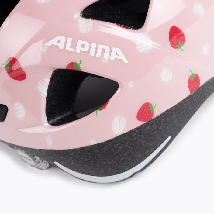 Детска велосипедна каска Alpina Ximo strawberry rose gloss 7