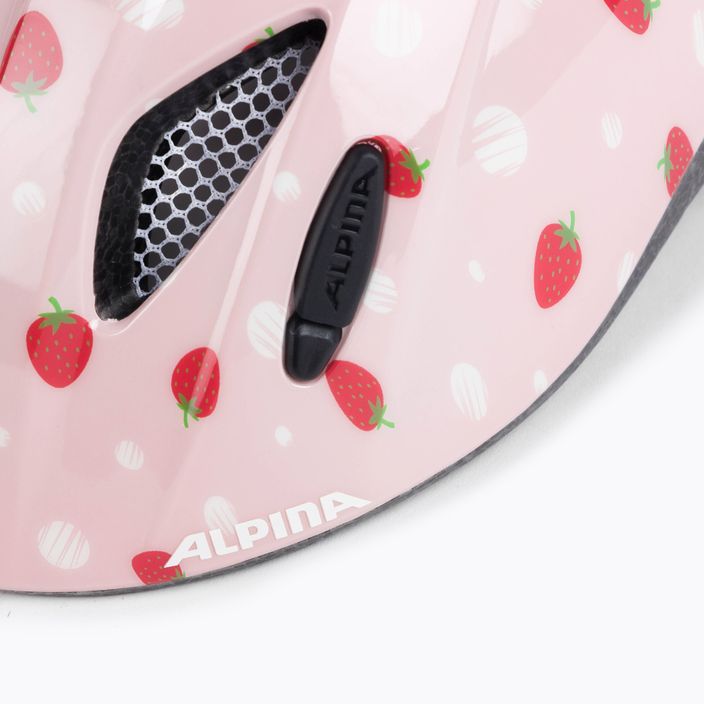 Детска велосипедна каска Alpina Ximo strawberry rose gloss 8