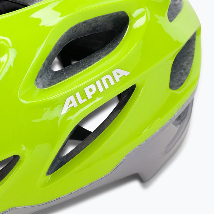 Велосипедна каска Alpina Mythos 3.0 L.E. be visible/silver gloss 7