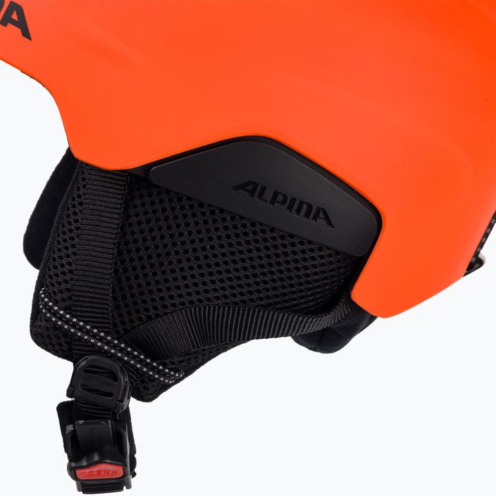 Детски ски каски Alpina Pizi neon/orange matt 7