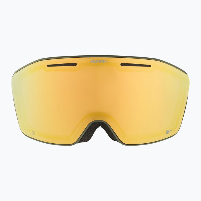 Ски очила Alpina Nendaz Q-Lite S2 маслено матово/златно 3