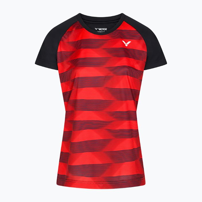 Дамска тениска VICTOR T-34102 CD червено/черно 4