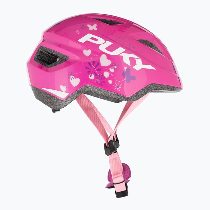 Детска велосипедна каска PUKY PH 8 Pro-S розова/цветен цвят 4