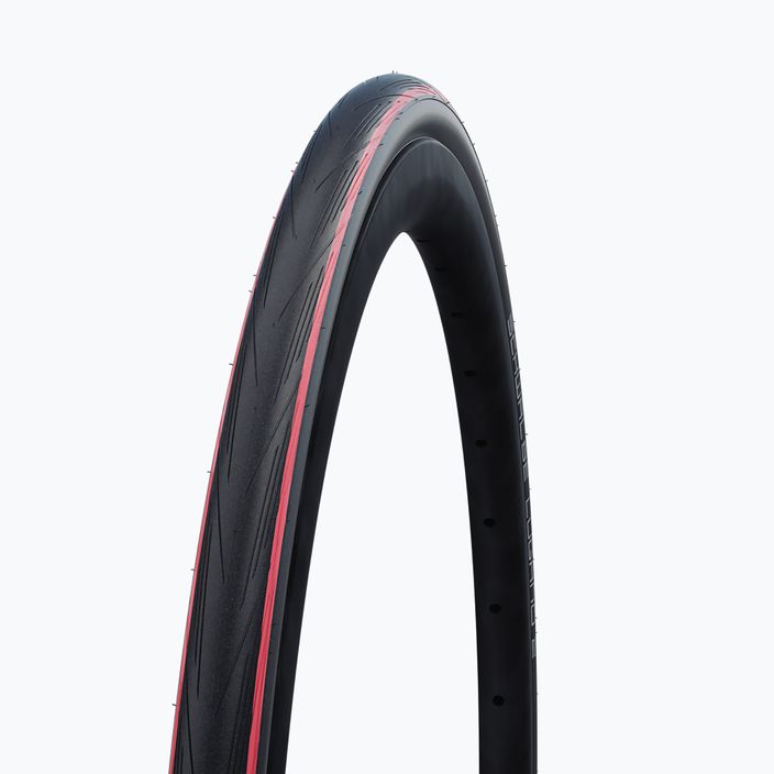 Велосипедна гума SCHWALBE Lugano II K-Guard Silica wire с червени ивици 3