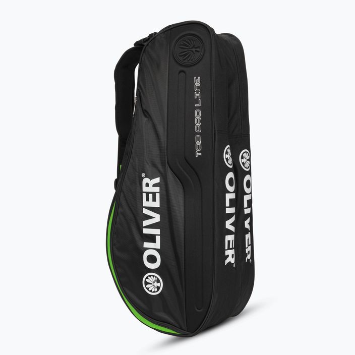 Чанта за скуош Oliver Top Pro 6R черна/зелена 2