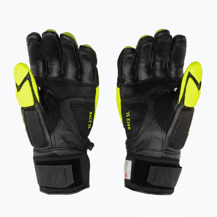 Мъжки ски ръкавици LEKI WCR Venom SL 3D black ice/lemon 2