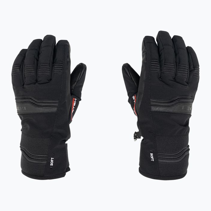 Мъжки ски ръкавици LEKI Cerro 3D black 3